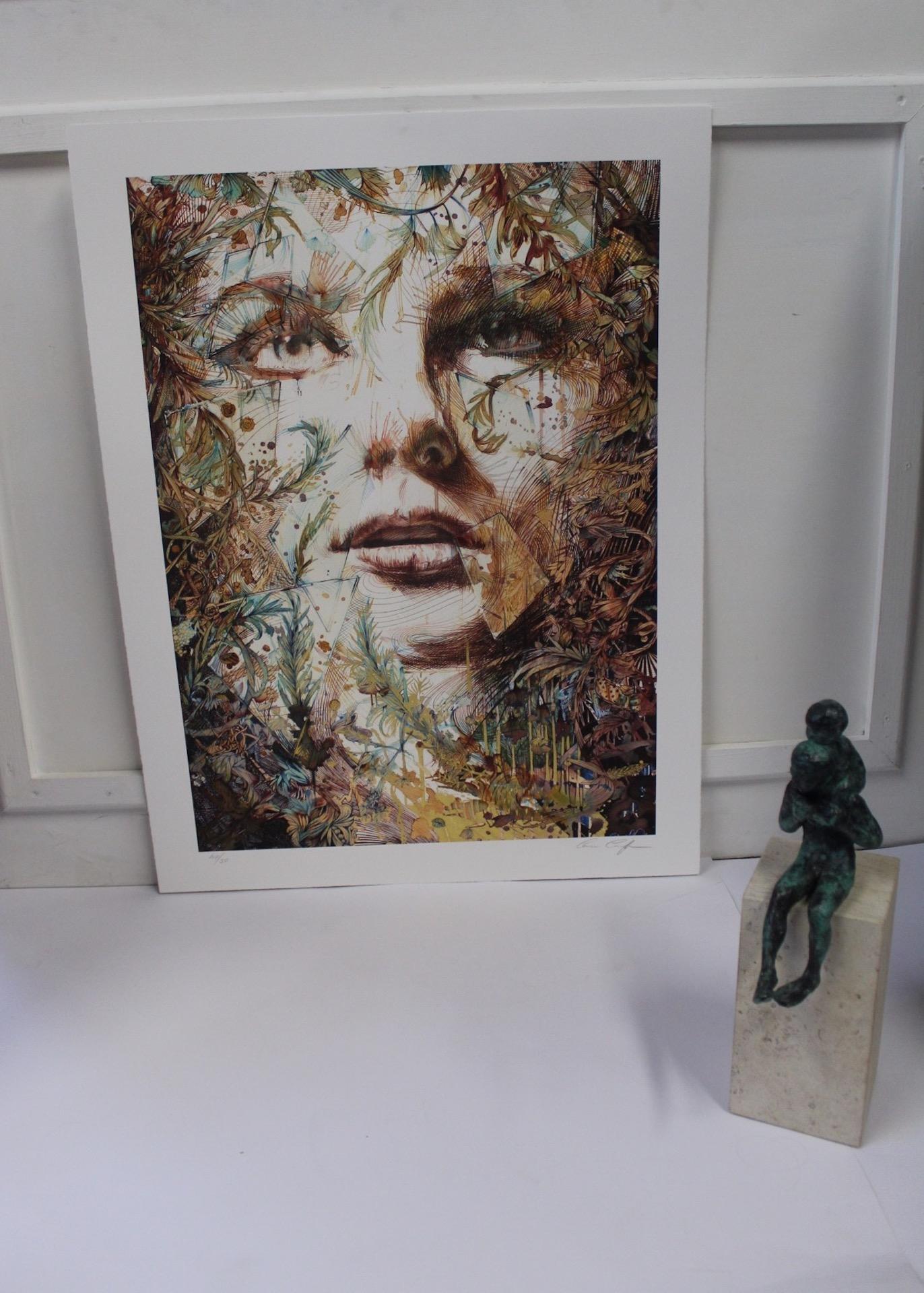Just Out Of Reach, Carne Griffiths, Affordable Art, Limited Edition Print For Sale 4