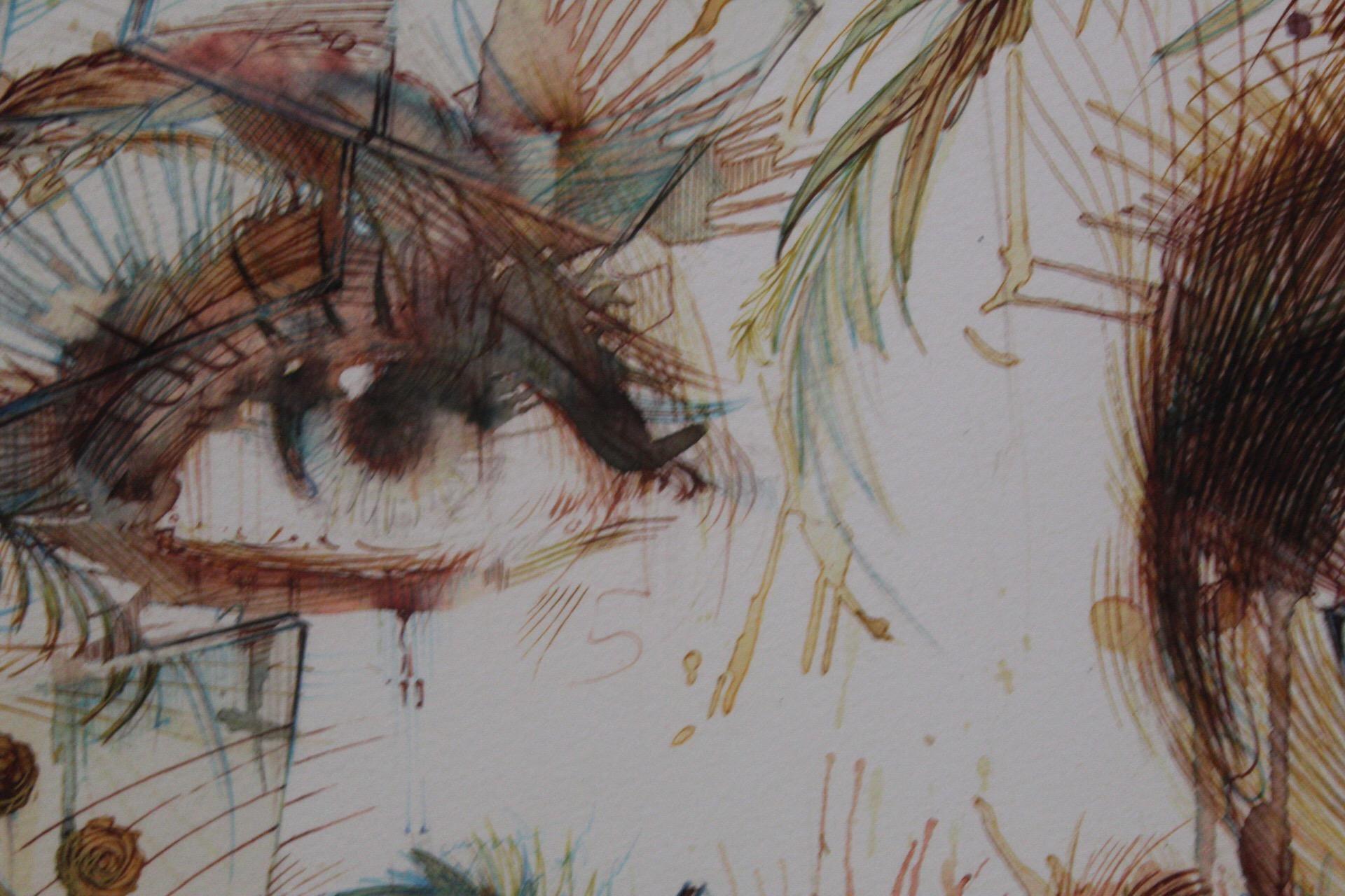 ust Out Of Reach de Carne Griffiths es una Edición Limitada impresa en papel Somerset de 330 g/m² con los bordes rasgados a mano, firmada y editada por la artista.

Tenga en cuenta que las imágenes in situ son meramente indicativas del aspecto que
