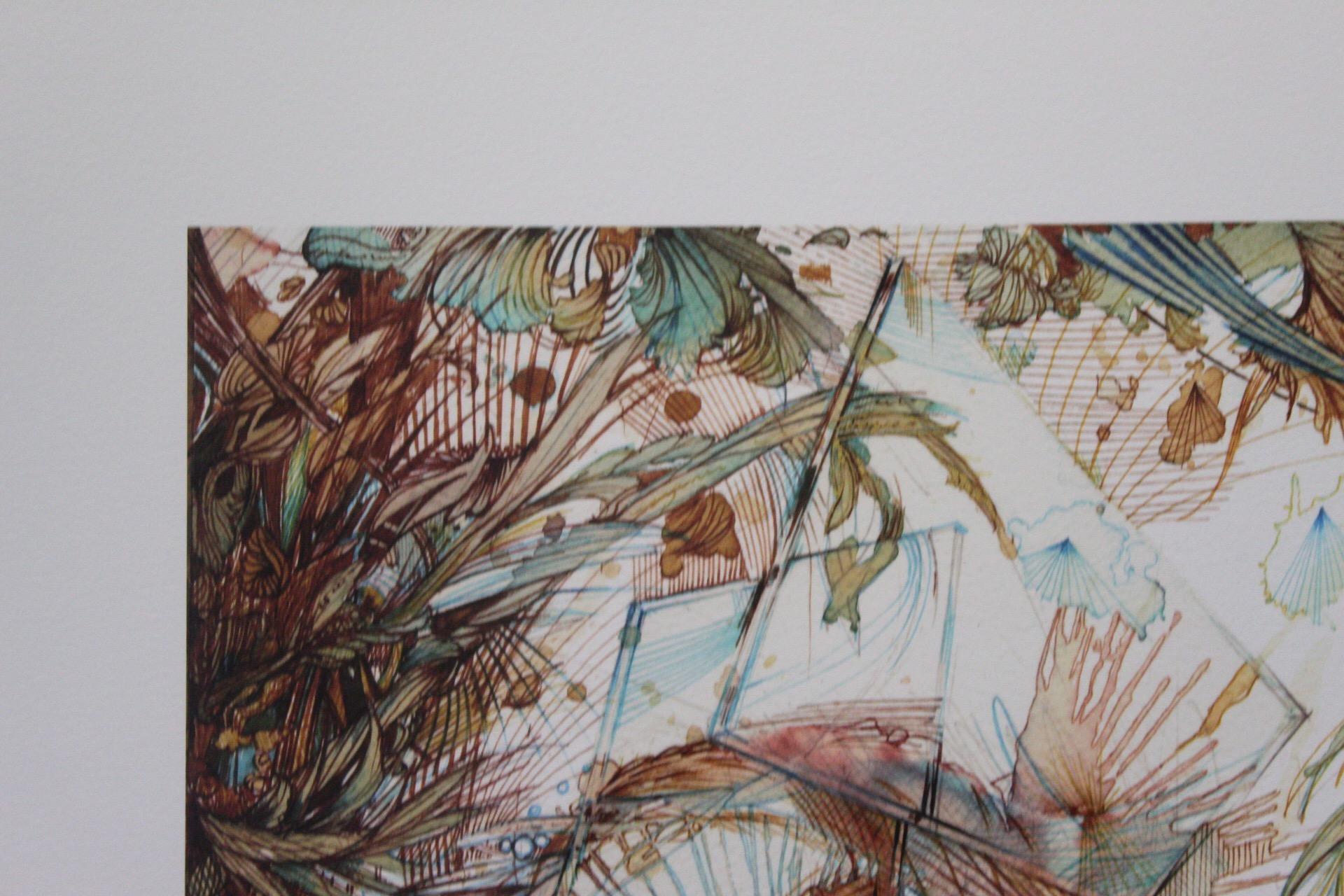 Just Out Of Reach, Impresión de edición limitada, Arte figura, Mujer, Abstracto en venta 2