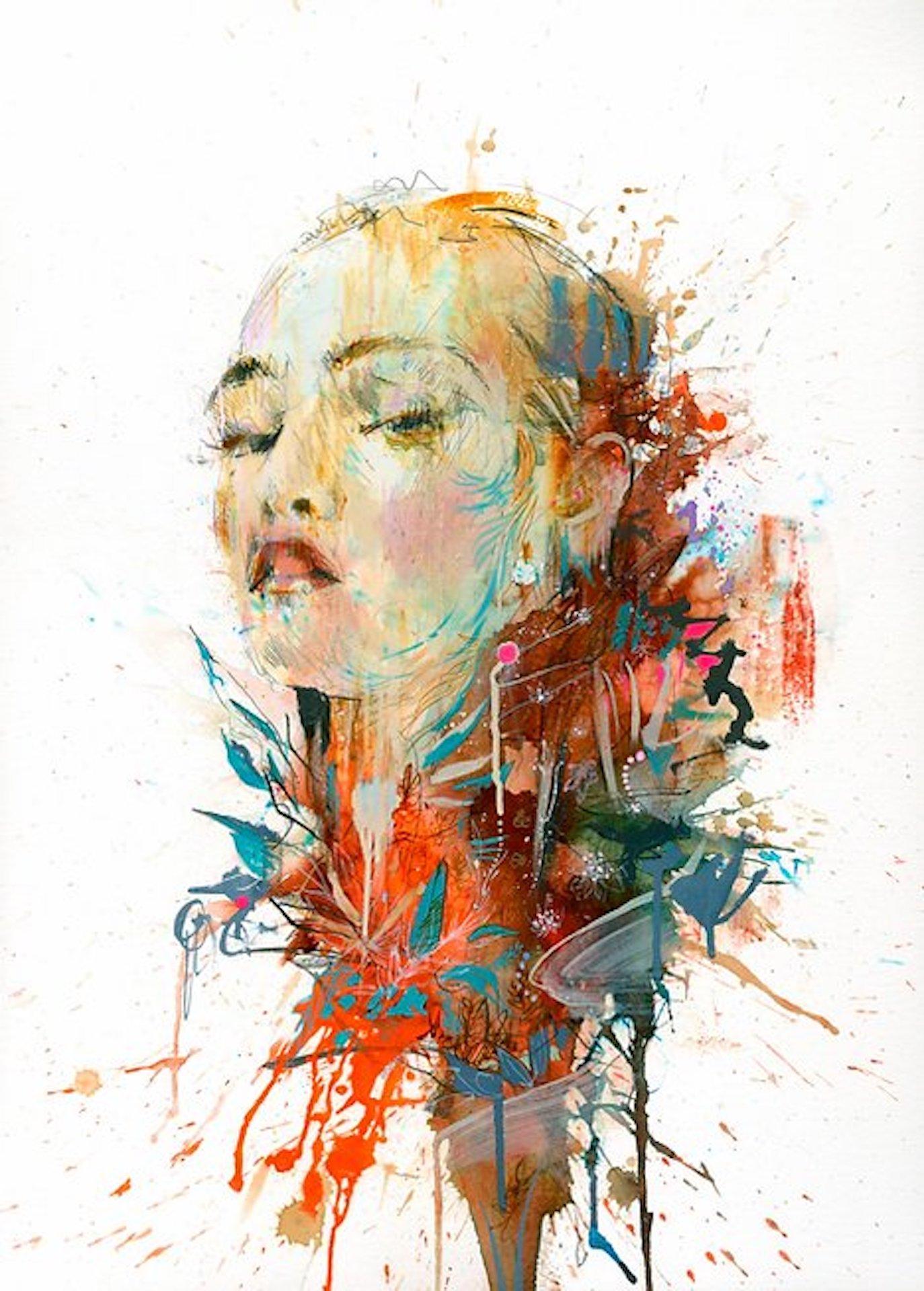 Carne Griffiths, Earth, Limited Edition Print, Contemporary Art, Affordable Art