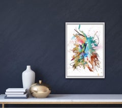 Carne Griffiths,  Perfectly Still, Contempoary Art, Affordable Art, Bird Art