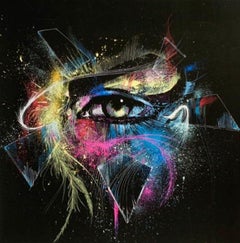 The Oracle, Carne Griffiths, Portrait Art, Still Life Print, Abstract Eye Art