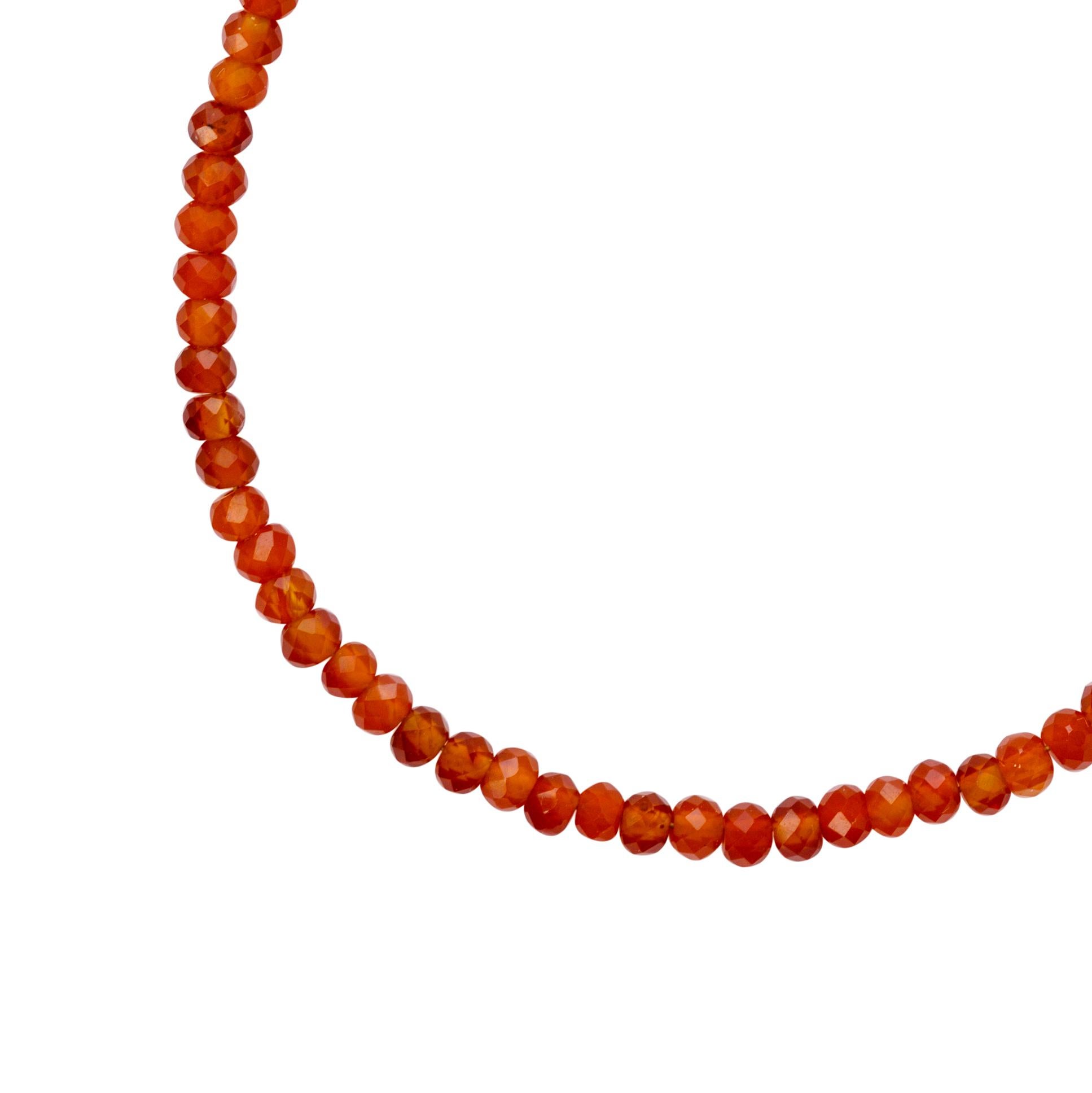 De las mujeres Pulsera Cornalina Oro 14K - by Bombyx House en venta