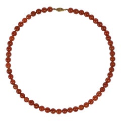 Carnelian Collar Necklace