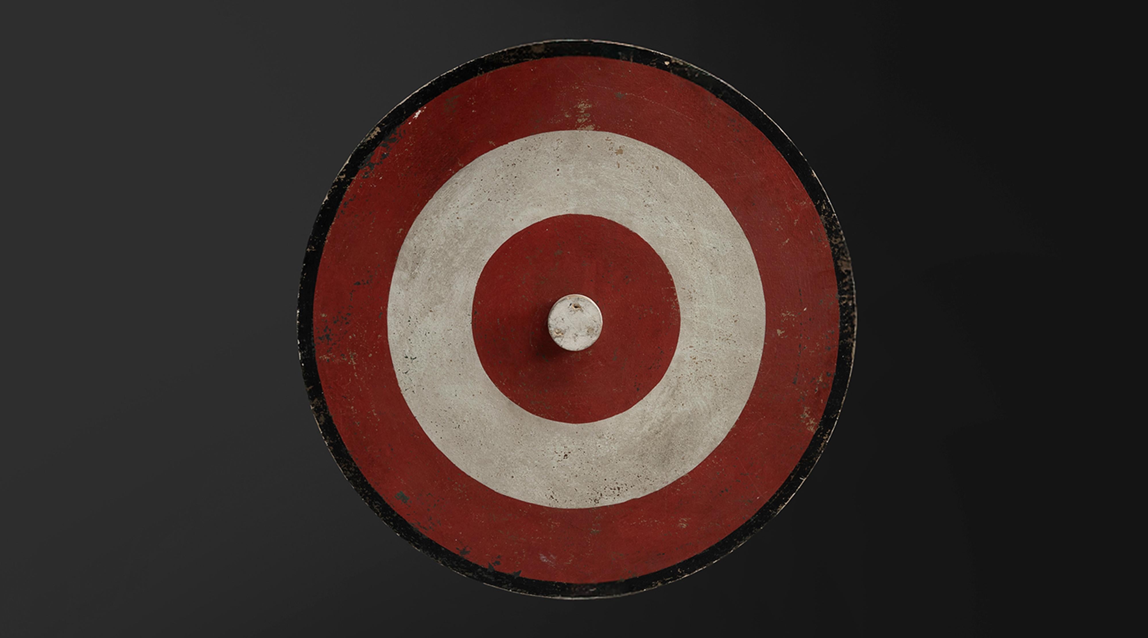 Carnival Bullseye Game, America, 1900 In Good Condition In Culver City, CA