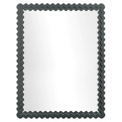 Carnival Chaos Rectangle Mirror in Gunmetal