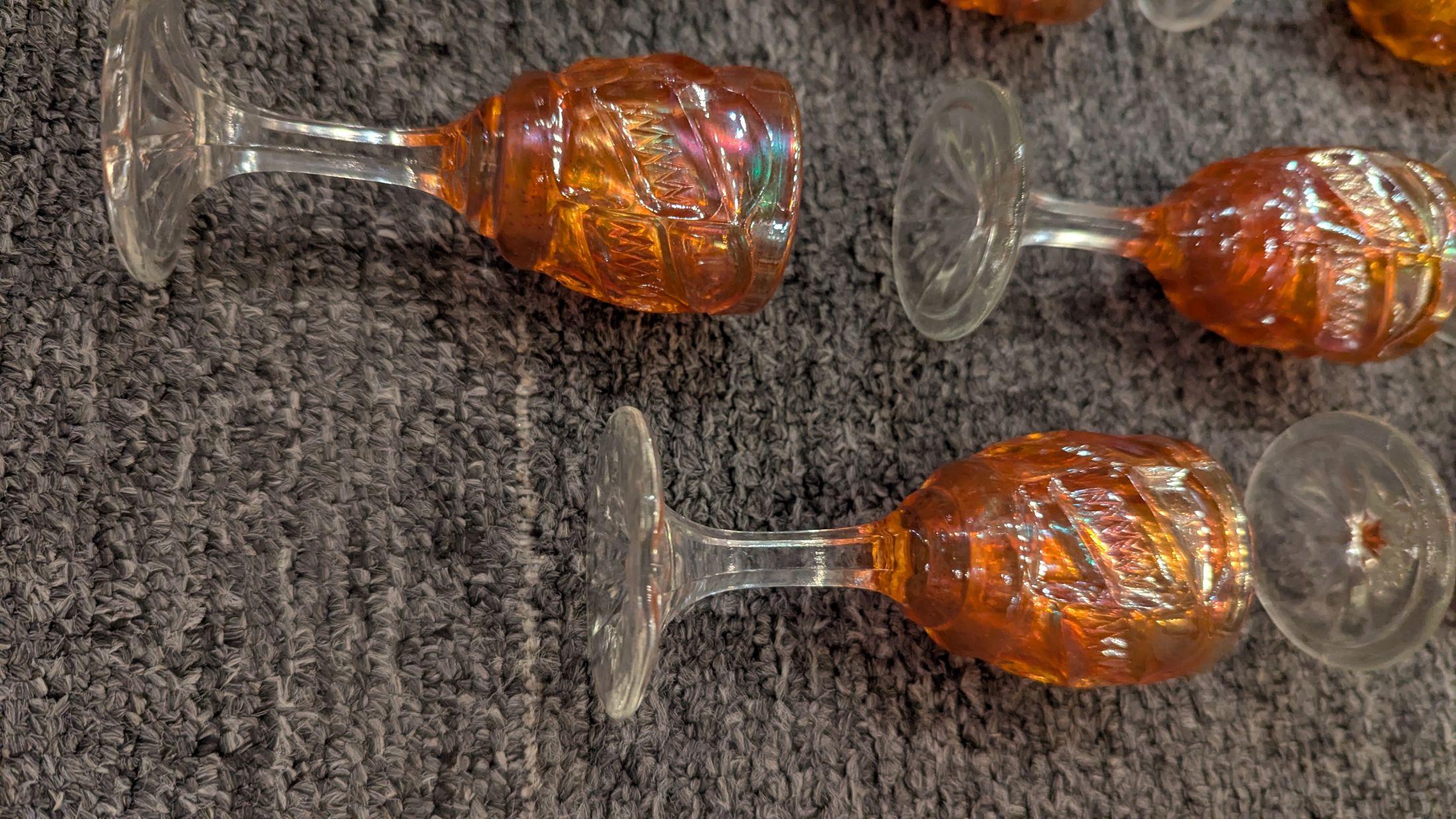 Karneval Glas Dekanter Set im Angebot 1