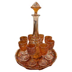 Karneval Glas Dekanter Set