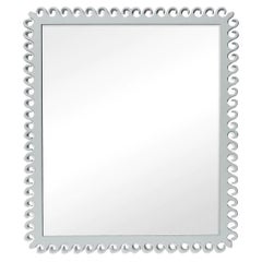 Carnival Gras Rectangle Mirror in Lite Lavender