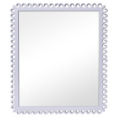 Carnival Gras Rectangle Mirror in Spring Iris