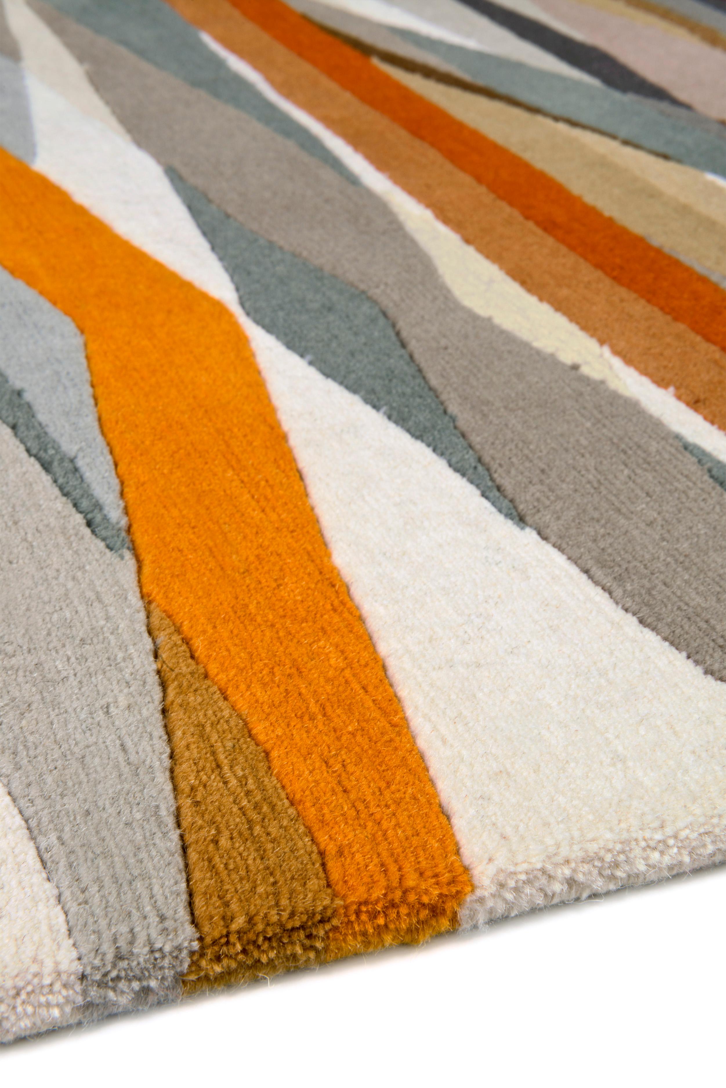 Modern Carnival Hand Knotted 10x7 Rug in Wool by Paul Smith For Sale