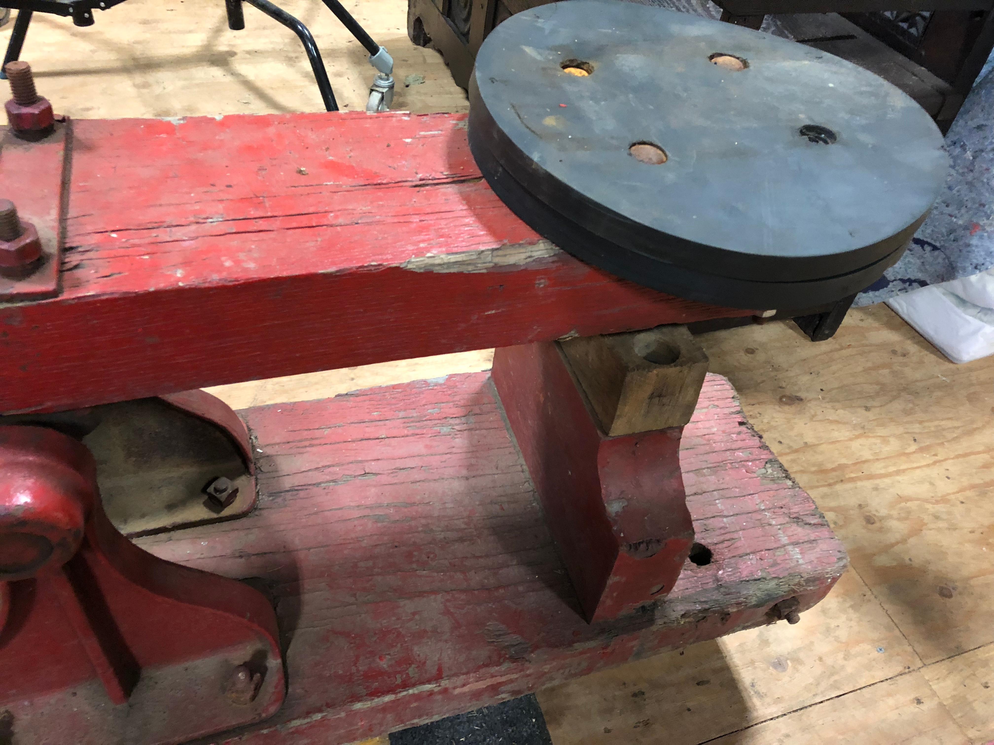 Wood Carnival “High-Striker” Strength Tester Game, circa 1940