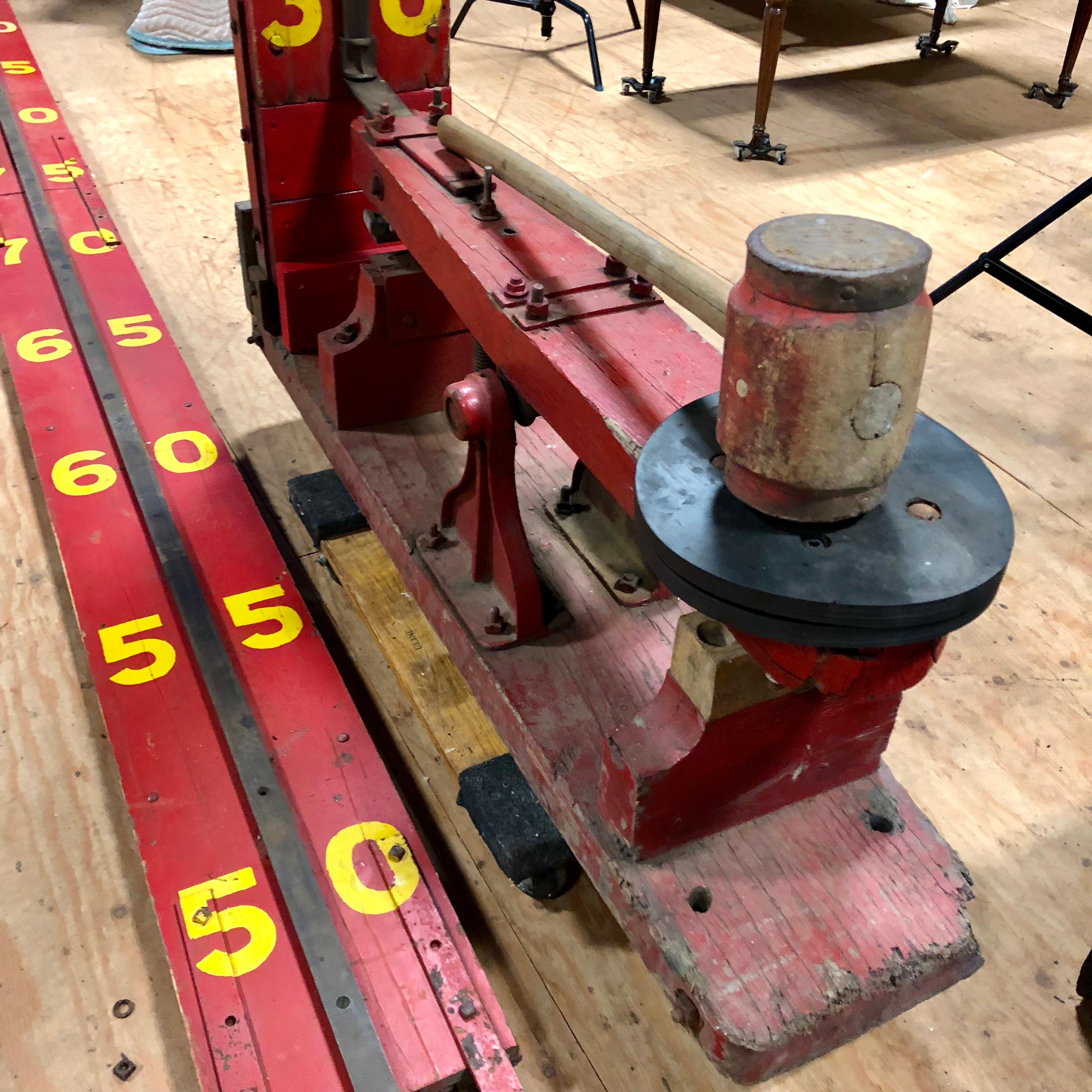 Carnival “High-Striker” Strength Tester Game, circa 1940 3