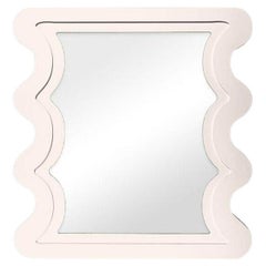 Carnival Mystic Rectangle Mirror in Frosted Petal