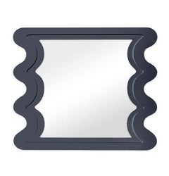 Carnival Mystic Rectangle Mirror in Hale Navy