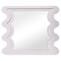 Carnival Mystic Rectangle Mirror in Lite Lavender