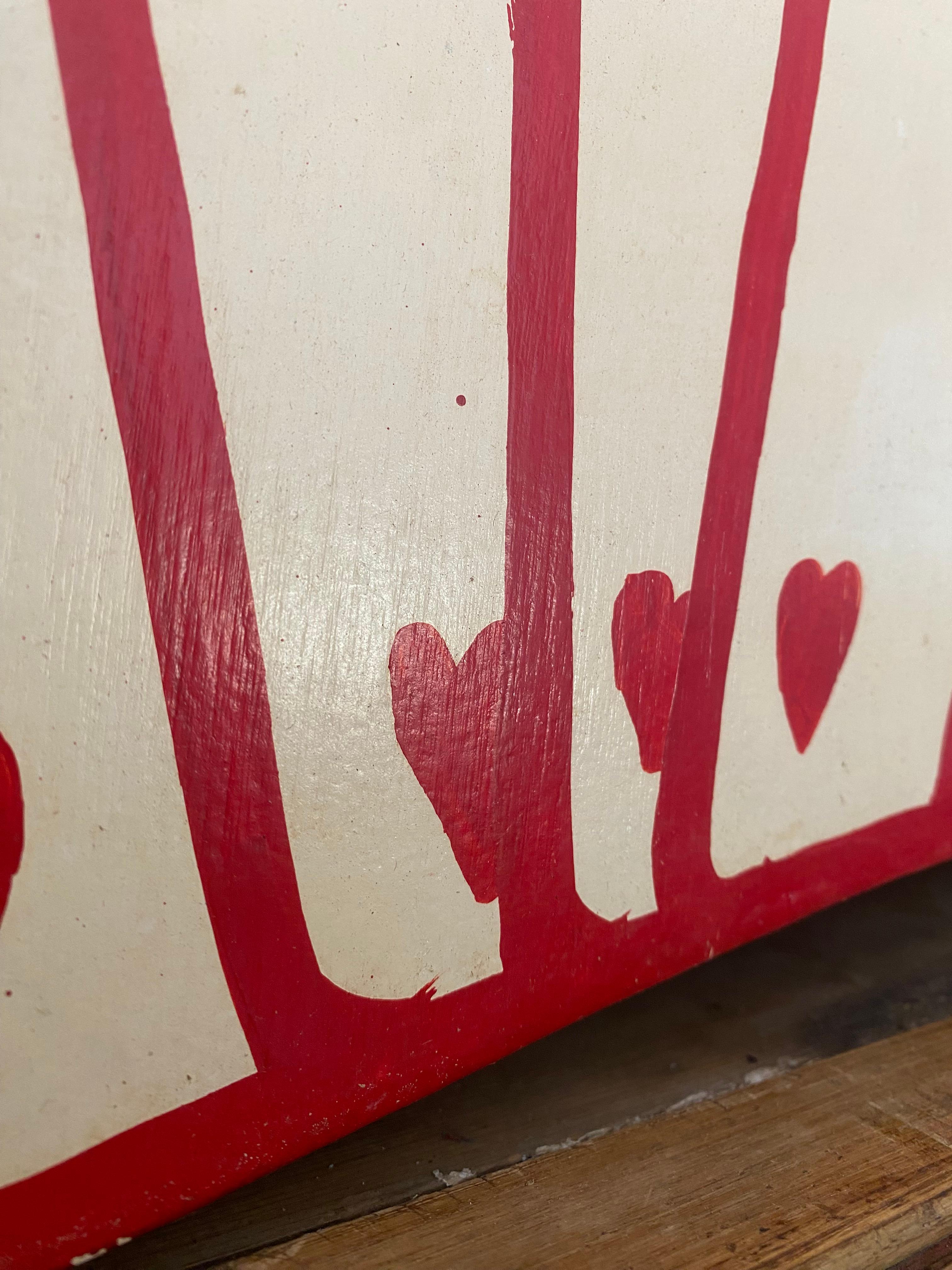 Karnevals-Spielkarten aus bemaltem Holz im Angebot 6