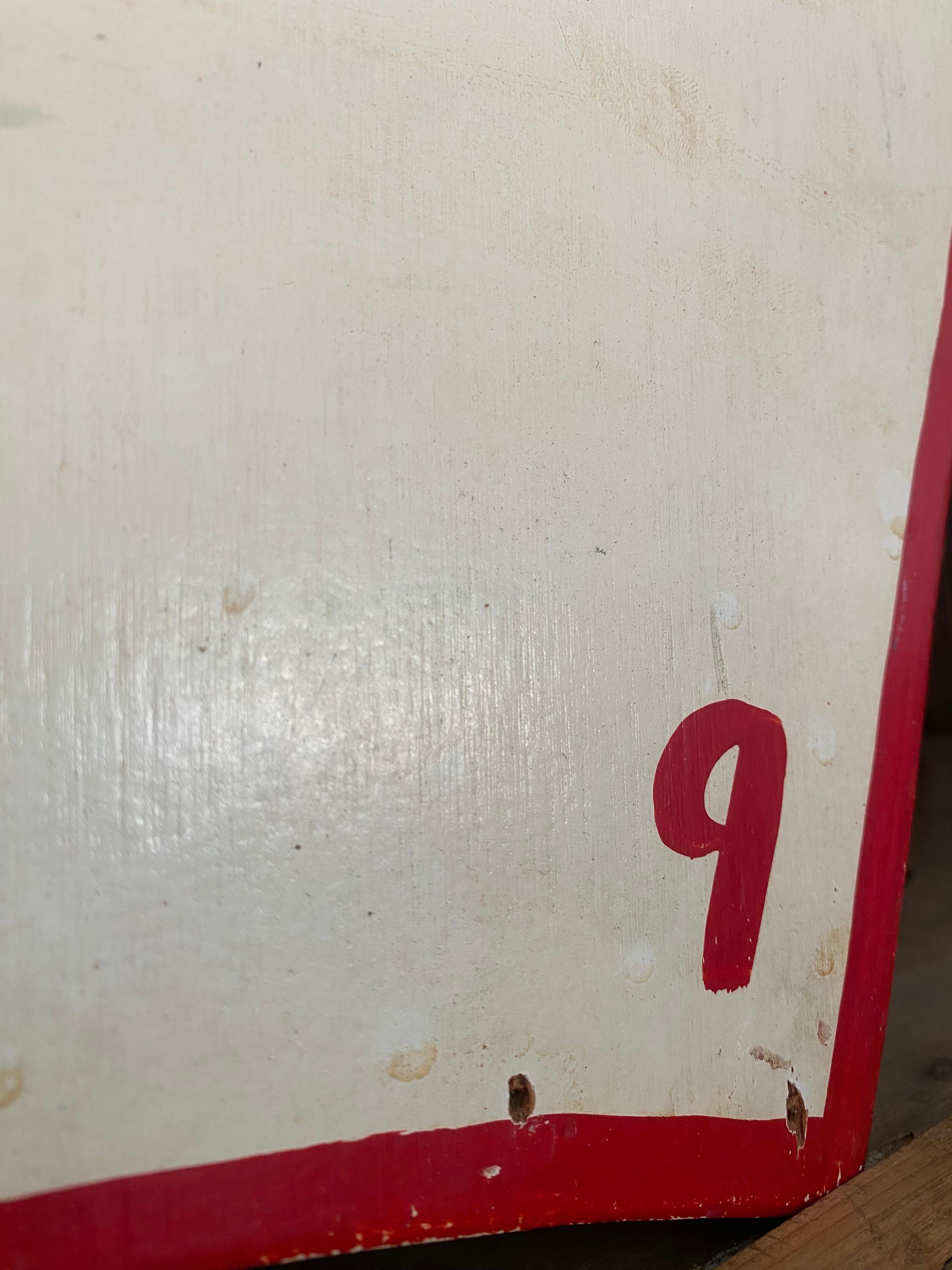 Karnevals-Spielkarten aus bemaltem Holz im Angebot 7