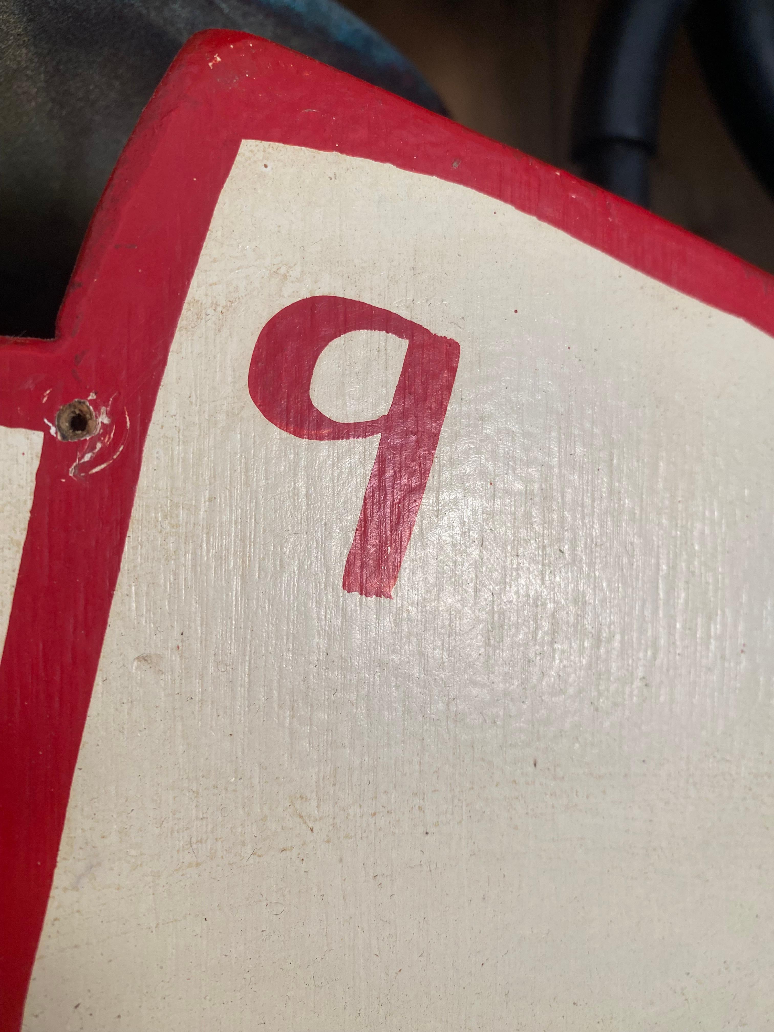 Karnevals-Spielkarten aus bemaltem Holz im Angebot 1