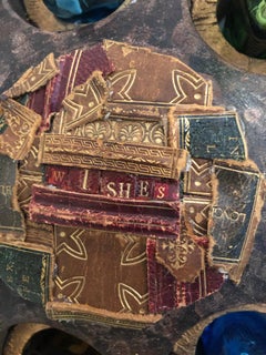 Carnival Wheel Mixed-Media Sculpture Titled Wishes