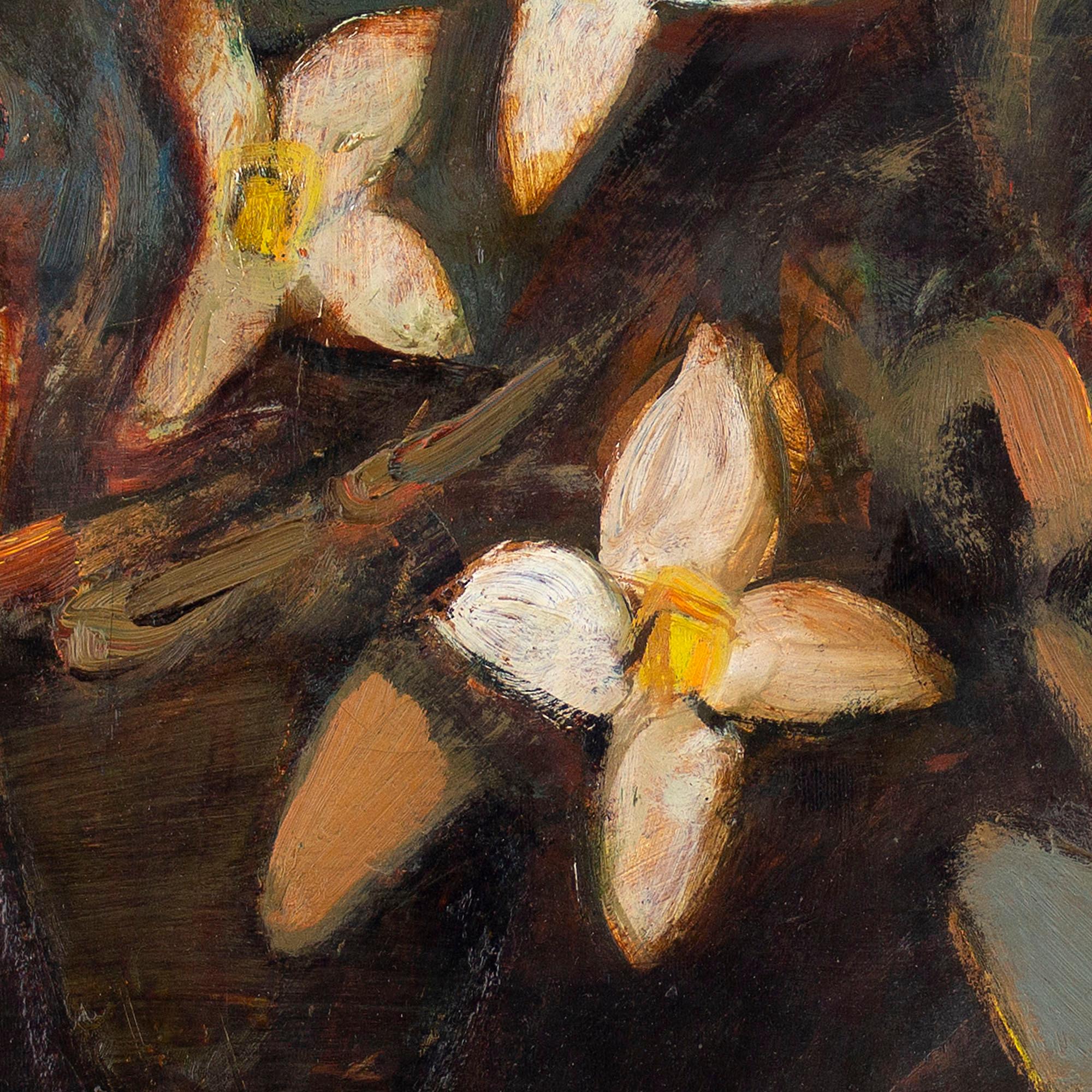 Caro Mekertchian, Still Life, Vintage Oil Painting 5