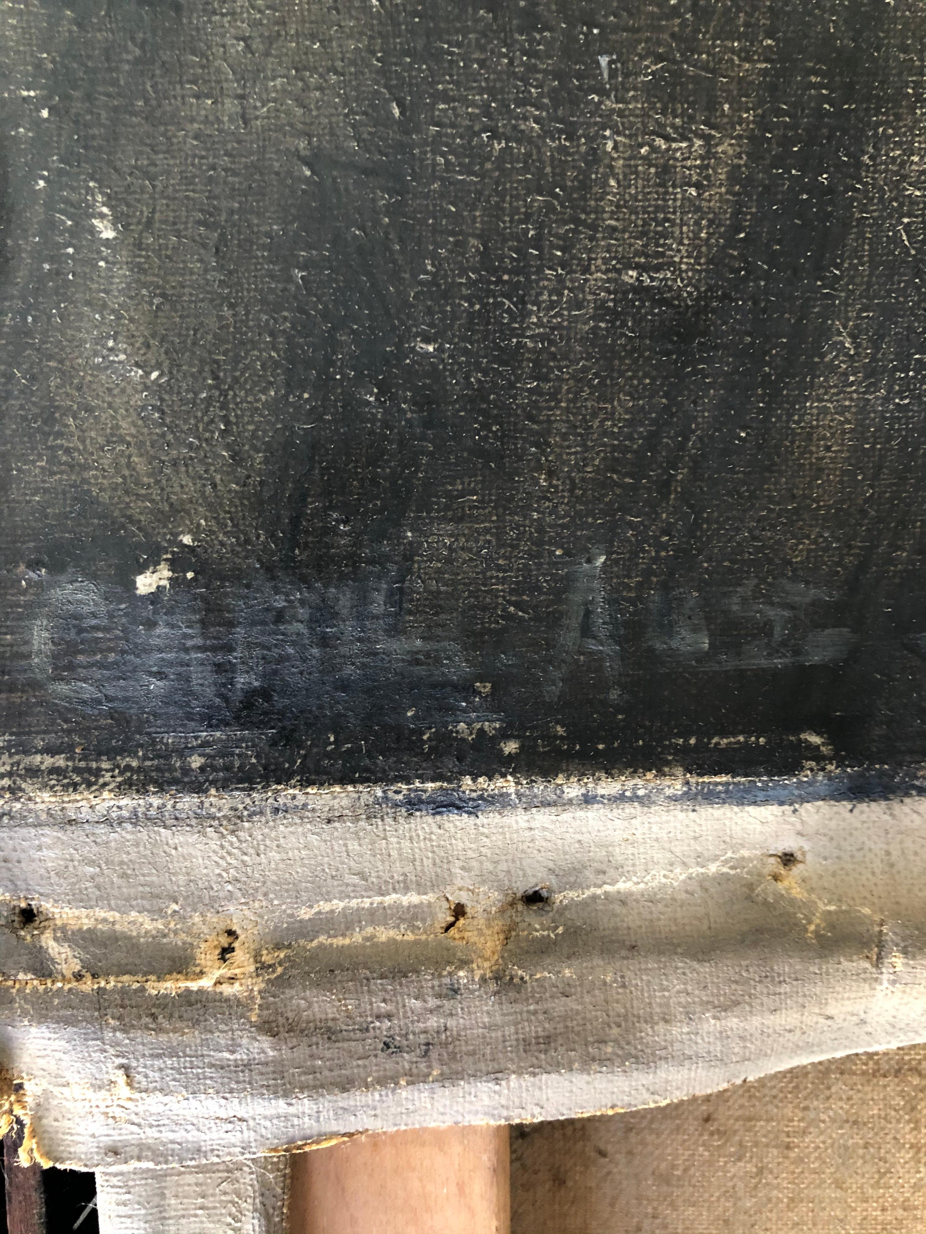 Carol Aus  Portrait de  Une dame dans un cadre spectaculaire du 19e siècle en vente 5