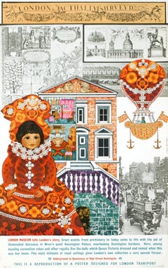 Vintage 1970  'London Museum tells London's Story'