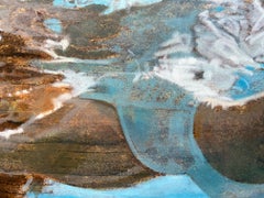 "Light Catcher" Woman in white bathing suit at play under water