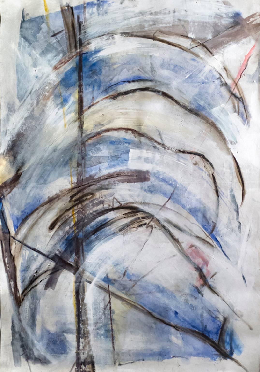 Carol Bishop Abstract Painting - Lautner (Sheets Apt.)