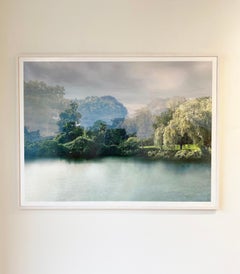 Colorful, Landscape Photomontage, Archival Print 'Weeping'