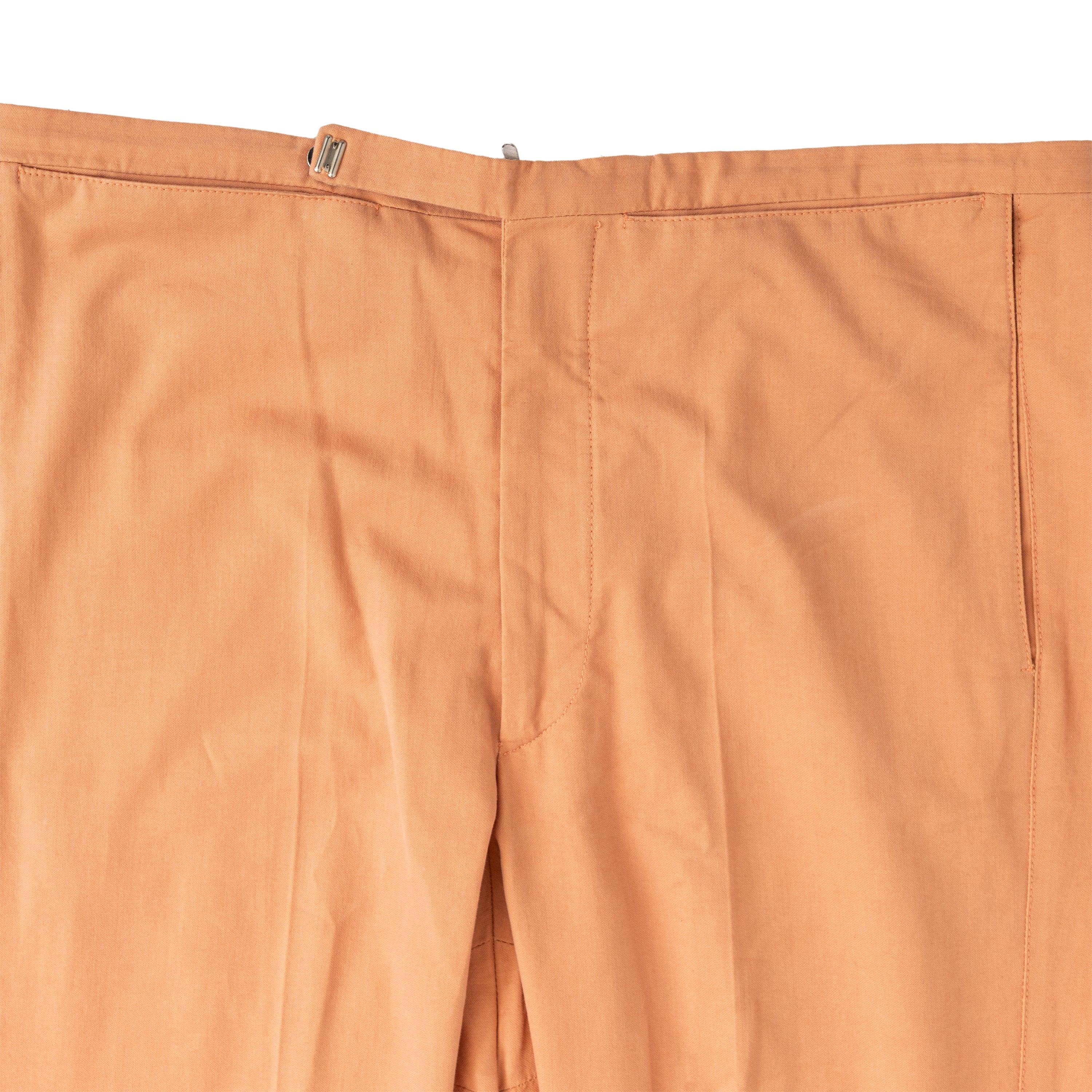 Orange Carol Christian Poell Cotton Pants - '00s