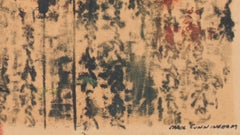 Abstracted Floral Print 1963 Monotype