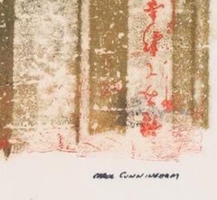 "Temple" 1966 Sage Green Monotype