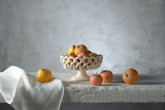 Quatre Pommes by Carol Descordes, Framed Food Still Life Photograph