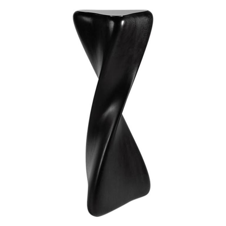 Carol Egan, Hand Carved Twisting Pedestal, United States, 2014 For Sale