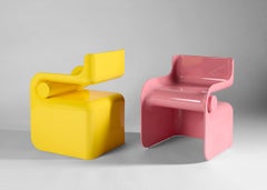 Carol Egan, Robusto, Sillón escultórico rosa, Estados Unidos, 2023