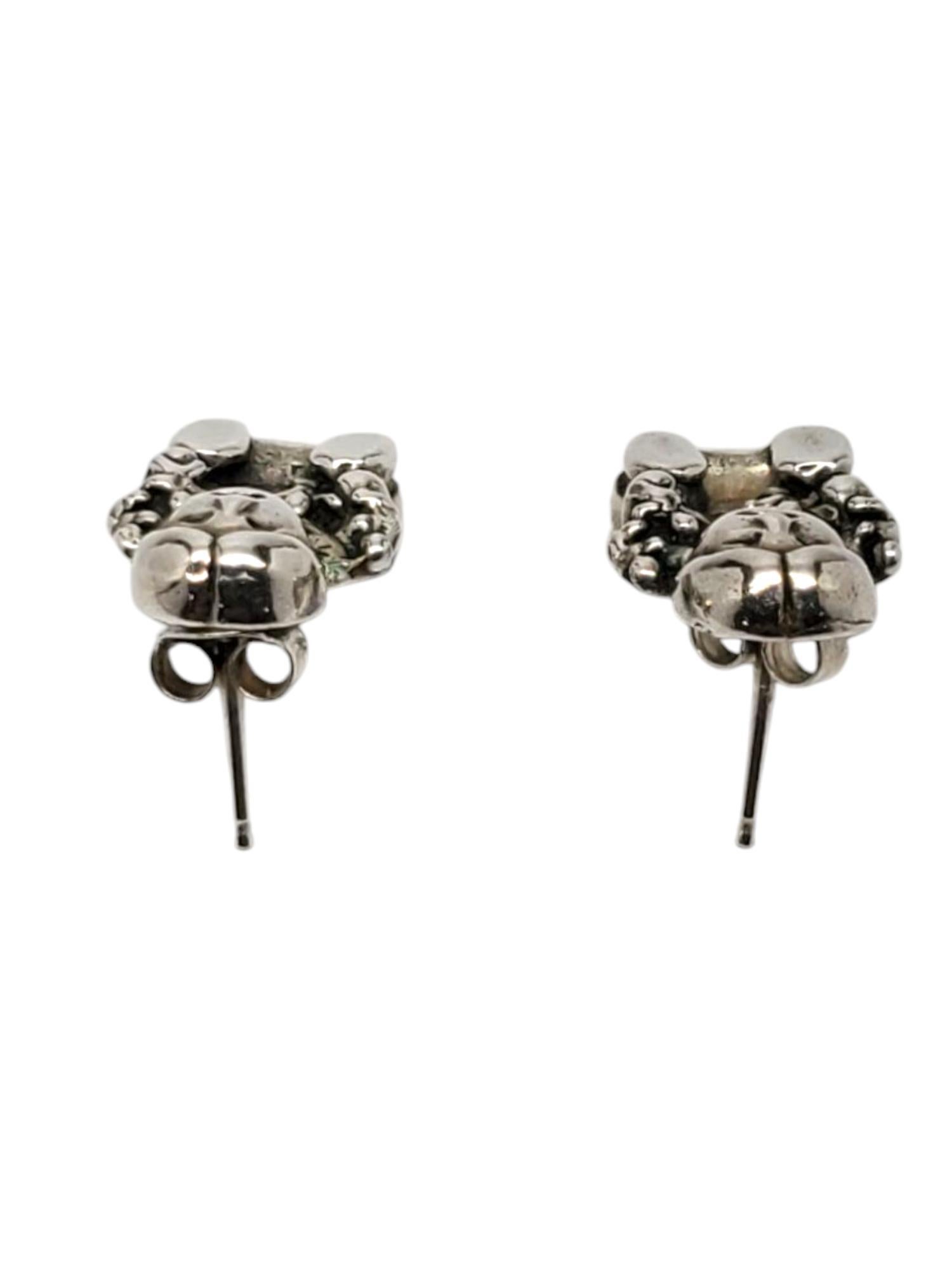 Pendientes Mujer Nativa Americana Carol Felley de plata de ley #20939 en Bueno estado para la venta en Washington Depot, CT