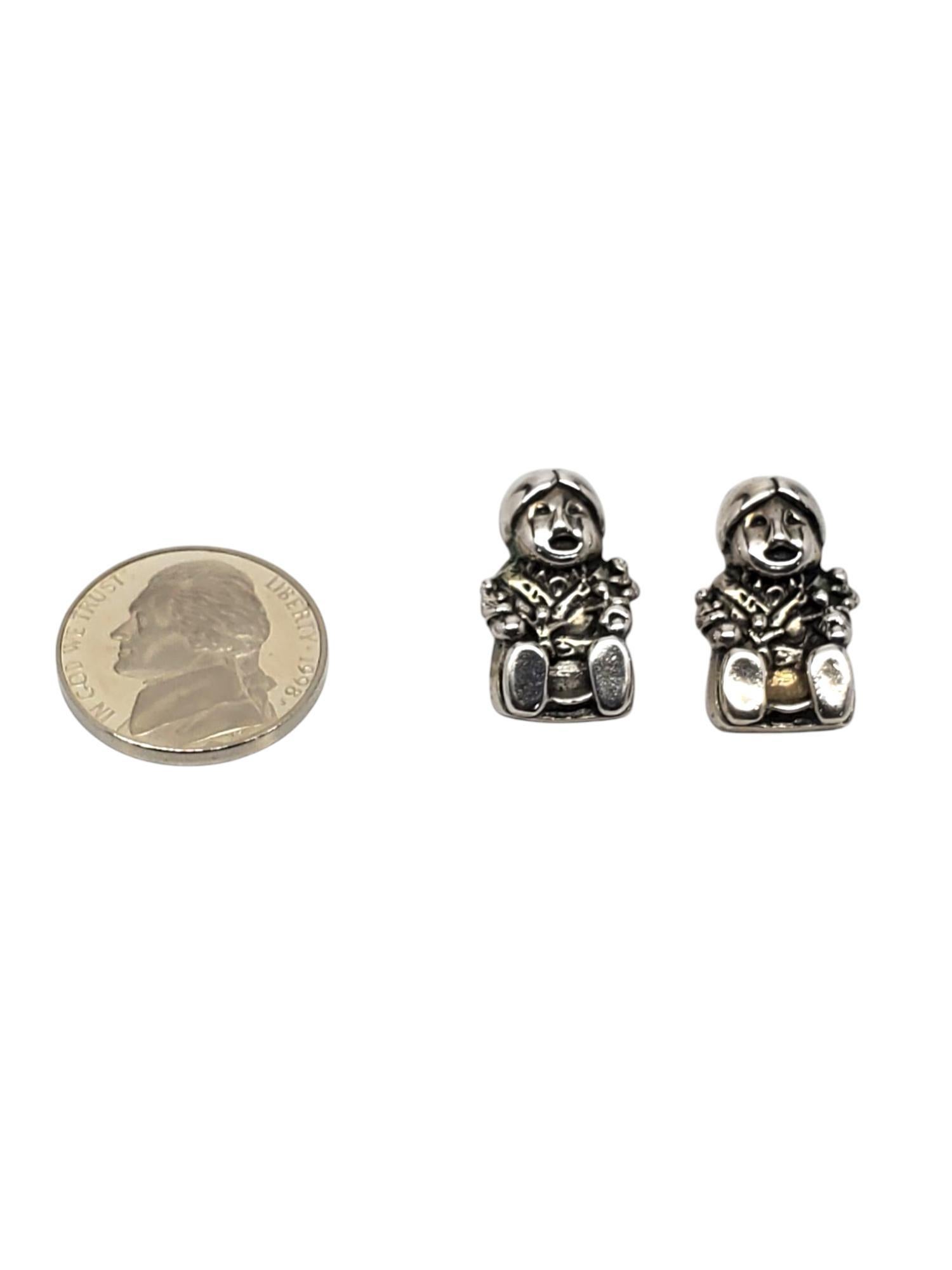 Pendientes Mujer Nativa Americana Carol Felley de plata de ley #20939 en venta 3