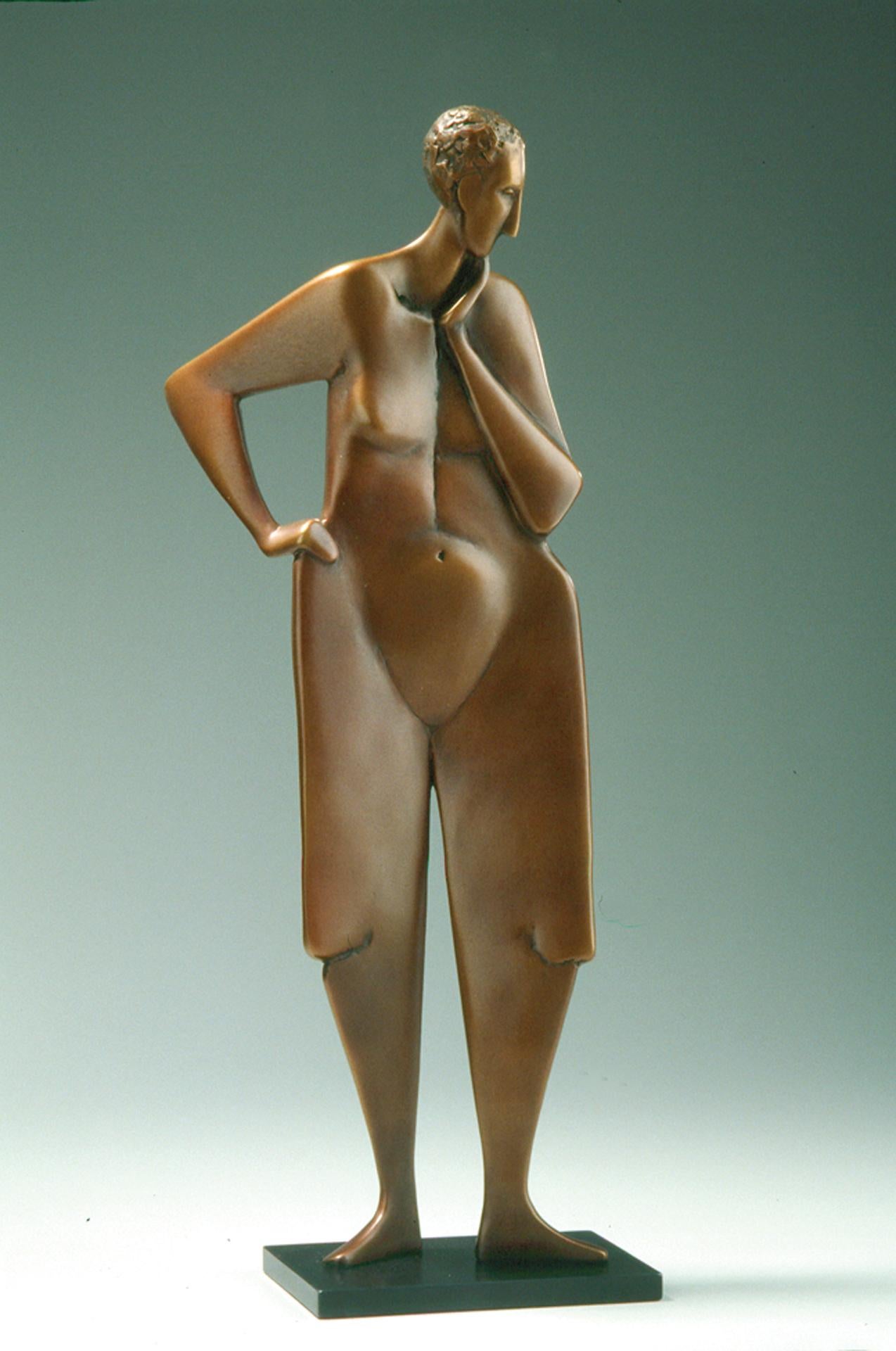 Figurative Sculpture de Carol Gold - Buenos días