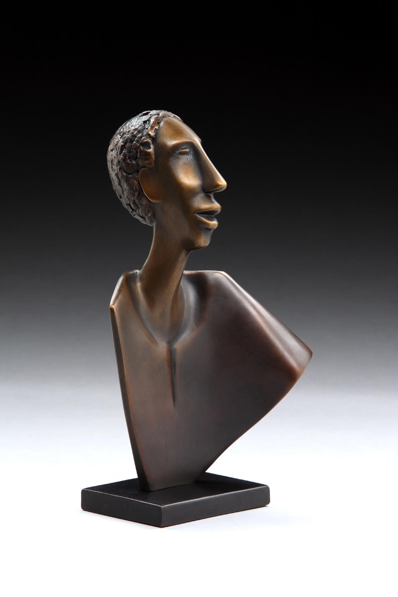 Singing - Sculpture by Carol Gold