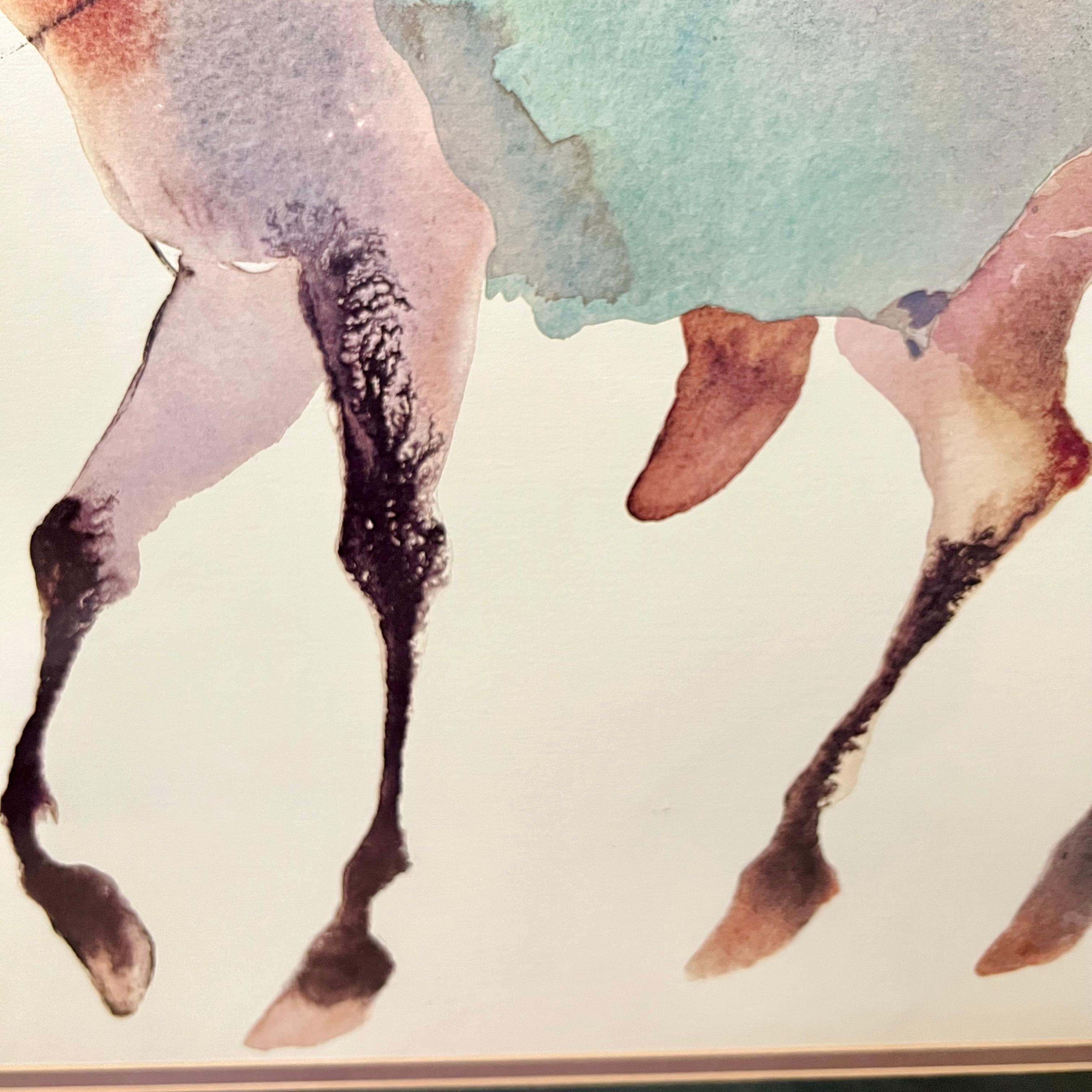 Litografías en acuarela de nativos americanos Carol Grigg, un par en venta 3