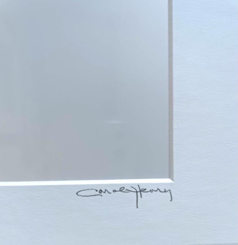 Akelei Rot & Gelb, Blume – Photograph von Carol Henry