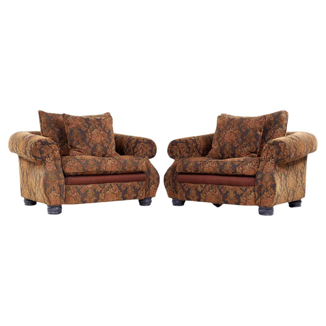 Carol Hicks Bolton and EJ Victor Contemporary Lounge Chair - Pair For Sale