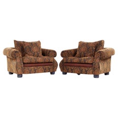 Used Carol Hicks Bolton and EJ Victor Contemporary Lounge Chair - Pair