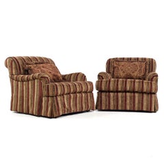 VENDIDA 06/03/24 Silla a rayas Carol Hicks Bolton y EJ Victor - Pareja