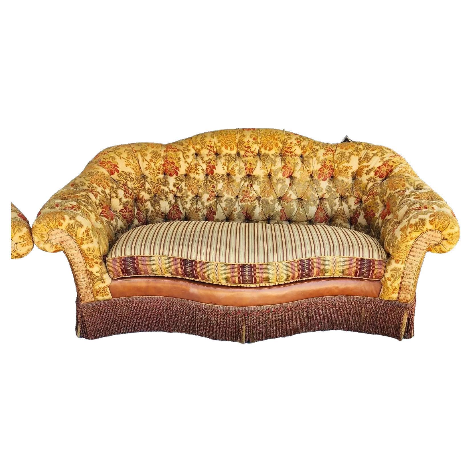 Canapé anglais de style Bolton par BENTLEY CHURCHILL Bon état - En vente à Lake Worth, FL