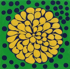 'Burst No. 5' - astratto - motivo - pop - botanico