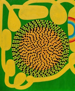 Olio su tela: "Goccia di sole