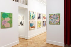 'Oooh' - astratto - motivo - pop - botanico - colori vivaci