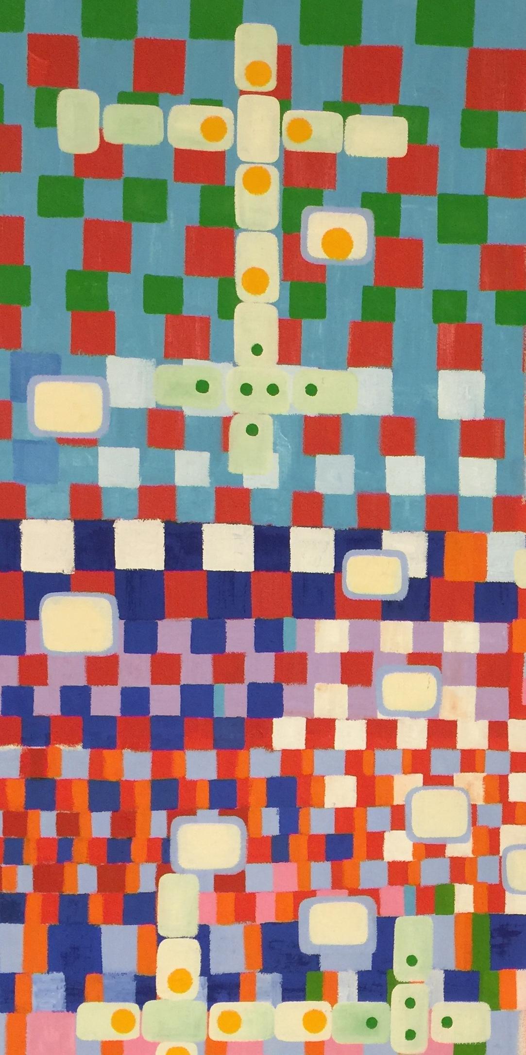 Pintura al óleo Pop Art sobre lienzo: 